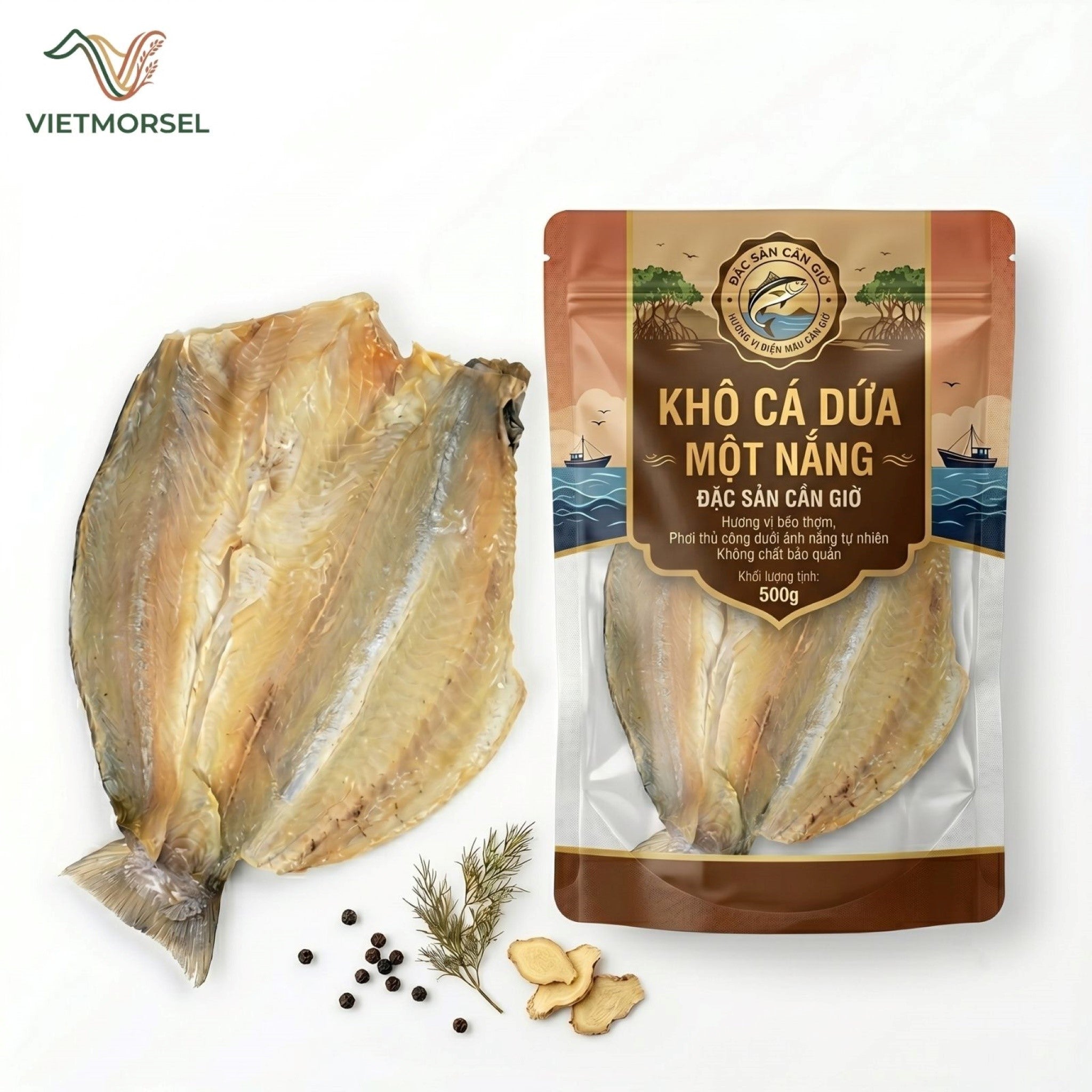 Khô cá dứa một nắng Cần Giờ