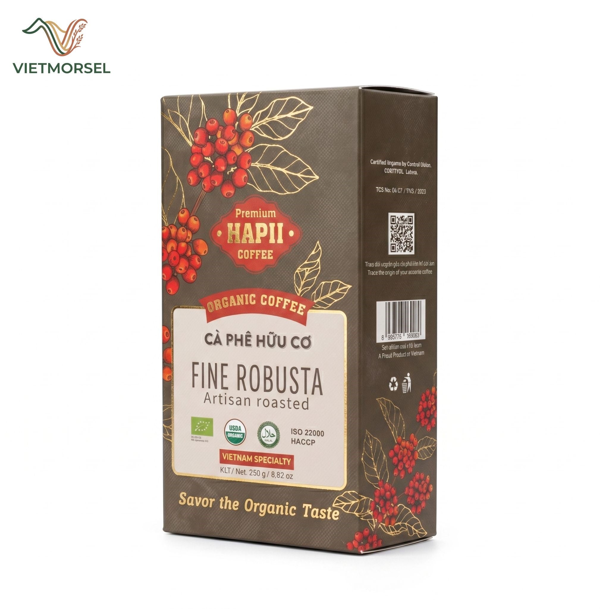 Cà Phê Pleiku Robusta Rang Xay